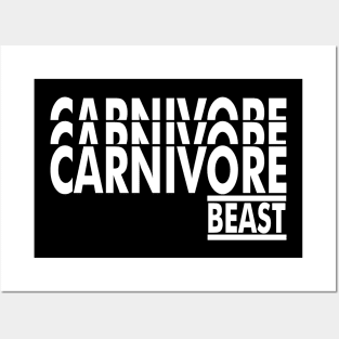 CARNIVORE BEAST Modern Style Original Design Posters and Art